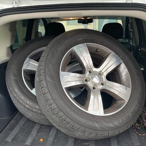 Used tires and rims, size 17, jeep rims,